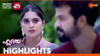 Hridhayam - Highlights of the day | 25 Apr 2024 | Surya TV