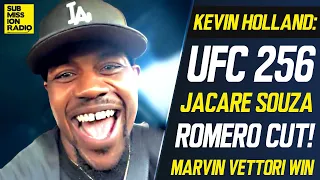 UFC 256: Kevin Holland Reacts to Yoel Romero Release, Marvin Vettori Win, Previews Jacare Fight