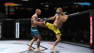 Cub Swanson beautiful destruction in UFC 4