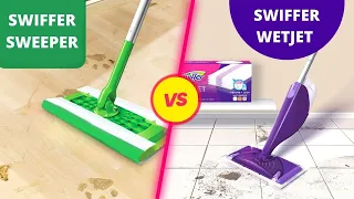 Swiffer Wetjet VS Swiffer Sweeper Floor Mop (Which is Best For Cleaning)