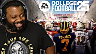 EA Sports College Football 25 - Official Reveal Trailer REACTION 🧑🏾‍💻‼️