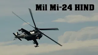 Mil Mi-24 HIND | Czech Air Force | SIAF 2022 | 4K