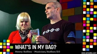 Henry Rollins - What's In My Bag?