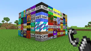 ICH HABE ALLE TNT AUF EINMAL GETESTET in Minecraft