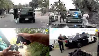 Bodycam Videos Captures Police Shootout in Sacramento, California