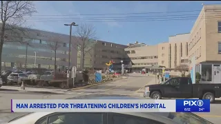 Man arrested for threatening children's hospital