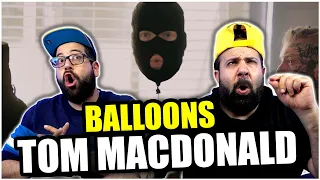 TOM, WE HERE FOR YOU BRO!! Tom MacDonald - Balloons | REACTION!!