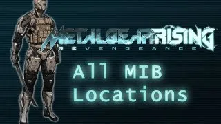 Metal Gear Rising - All MIB (Men In Boxes) Locations