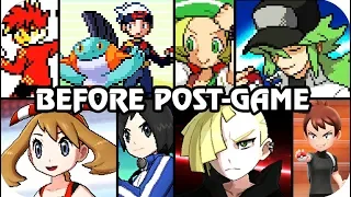 Evolution of Final Rival Battles in Pokémon Games (1996 - 2018)