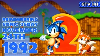 Sonic 2sDay: A Retrospective on Sonic the Hedgehog 2 and its Worldwide Launch on November 24, 1992!