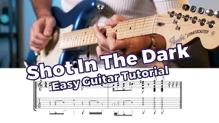 AC/DC - Shot In the Dark [Easy Guitar Tutorial / Lesson / Cover w/ Chords & Tab]