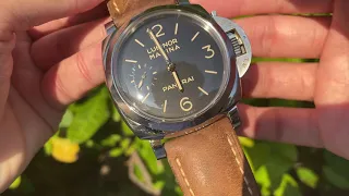 第417集  Panerai 最經典型號Pam372的現代功能版Pam 422 / 你會選擇372定422 ？