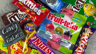 ASMR  🍭 Fruit-Tella unpacking  🍡 Satisfying video  🍪 Oddly