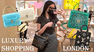 LONDON LUXURY SHOPPING VLOG 2021 - Come Shopping With Me at Harrods, Dior, Chanel & Louis Vuitton