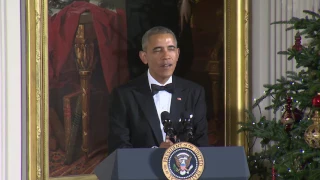 Barack Obama on James Taylor - 2016 Kennedy Center Honors (White House Reception)