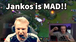 Jankos Curses In Polish After His Support Steals His Kill!