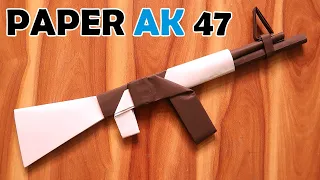 How To Make a Paper AK47 Gun | Easy Paper Gun