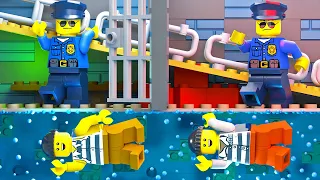 LEGO Prison Break - Underwater Tunnel Escape