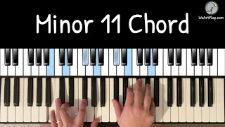 Minor 11 Chord - Piano Exercise Tutorial Lesson