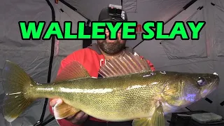 Smashing Walleye | Ice Fishing