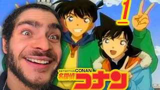 THIS ANIME IS FUN!--Detective Conan Episode 1 (Reaction/Review)