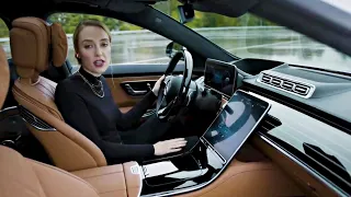 Mercedes S Class 2021 (mbux, intelligent driving, plug-in hybrid, parking PILOT, rear axle steering)