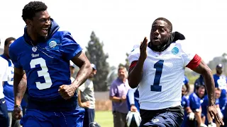 Kevin Hart Tries Out For The LA Rams!