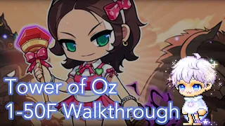 [GMS Reboot] 2022 Revamped Tower of Oz: 1-50F Walkthrough