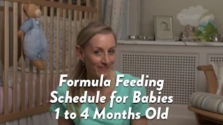 Formula Feeding Schedule for Babies 1 to 4 Months Old | Subt. ING/ FR/ ES/ ZHO_CN | CloudMom