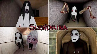 Slendrina All Games With Their New Update Full Gameplay In Row | 2023 Edition