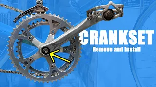 Bike Crank Removal and Installation - Three Piece Crankset