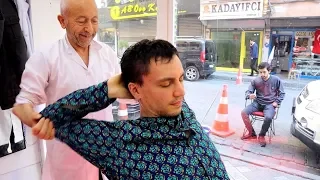 ASMR the Hardest Massage in ASMR History by the Pink Barber