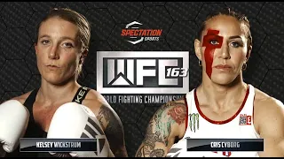 FREE FIGHT: Cris Cyborg vs Kelsey Wickstrum - WFC 163