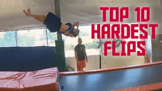 My Top Ten Hardest Flips