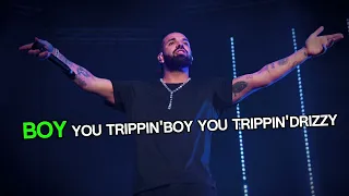 Drake - PUSH UPS (Lyric Video) KENDRICK LAMAR, FUTURE, METRO BOOMIN, WEEKND, J.COLE DISS