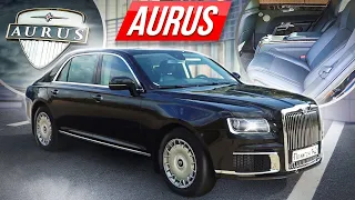 Vladimir Putin limousine. Most luxurious Russian car in 21 century, Aurus Senat