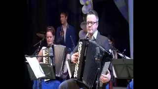 С.Войтенко и оркестр Тагильские гармоники - "Tango pour Claude" (R.Galliano) live