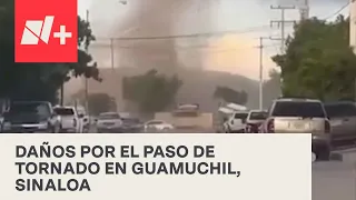 Cuantifican daños del tornado que azotó Guamuchil, Sinaloa - En Punto