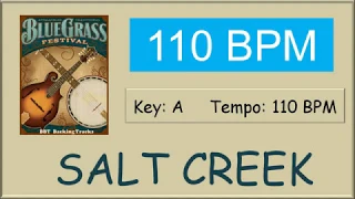 Salt Creek  - 110 BPM bluegrass backing track