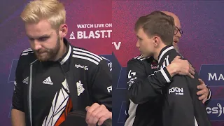 G2 emotions after eliminitaion from Blast - G2 vs Heroic | BLAST Fall Final 2022 | CSGO