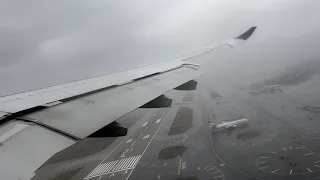 Delta Airbus A330-900neo Pushback, Taxi, and Takeoff from New York (JFK)