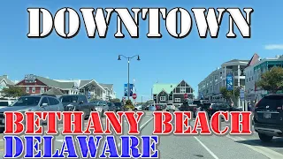 Bethany Beach - Delaware - 4K Downtown Drive