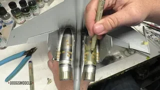 Su-35 Flankoff Part 15 - Exhaust Painting 1