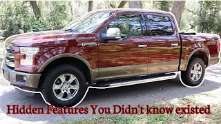 Top 7 HIDDEN Features of the Ford F150 you didn't know About!