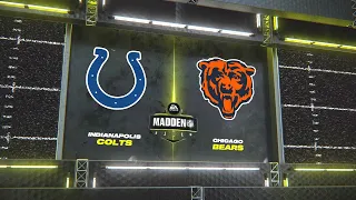 Madden NFL 24 - Indianapolis Colts Vs Chicago Bears Simulation PS5 (Updated Rosters)
