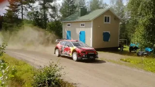 Sébastien Ogier testing Citroën C3 WRC for Rally Finland 2019