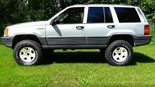 Zone Offroad 4 Inch Lift Install on a 95 Jeep Grand Cherokee