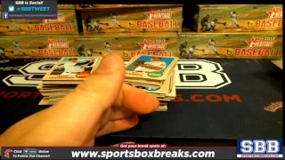 2017 Topps Heritage Baseball Choose Team   Case Break #1