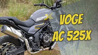 VOGE scrambler 525 ACX ★ Review & TestRide  ★ 🔥🔴 - PORTUGUES 💯✅