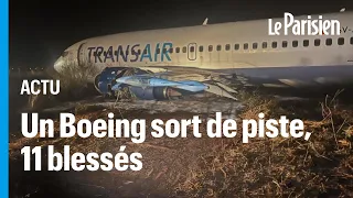 Sénégal : 11 personnes blessées après la sortie de piste d’un avion au décollage